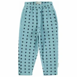 Jogger Côtelé Etoiles Coton Bio | Bleu
