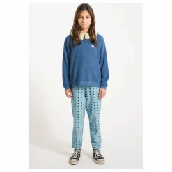 Jogger Côtelé Etoiles Coton Bio | Bleu