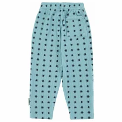 Jogger Côtelé Etoiles Coton Bio | Bleu