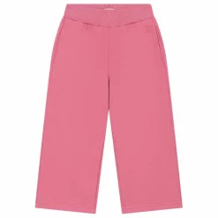 Jogger Droit Fille Molleton Bio | Vieux Rose