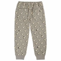 Jogger Ecureuils Coton Bio | Gris clair