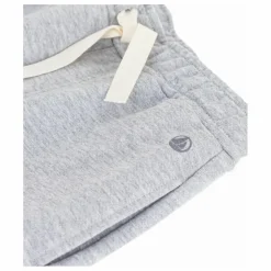 Jogger Elastiqué Coton Bio | Gris chiné