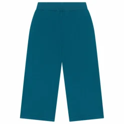 Jogger Fille Droit Molleton Bio | Vert canard