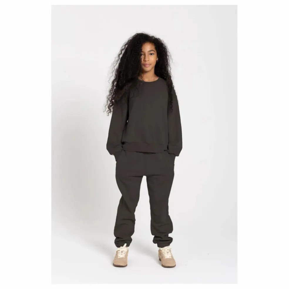 Jogger Kiwi Coton Bio | Gris foncé