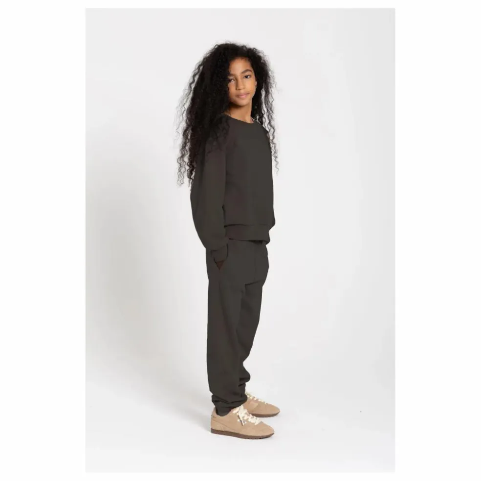 Jogger Kiwi Coton Bio | Gris foncé
