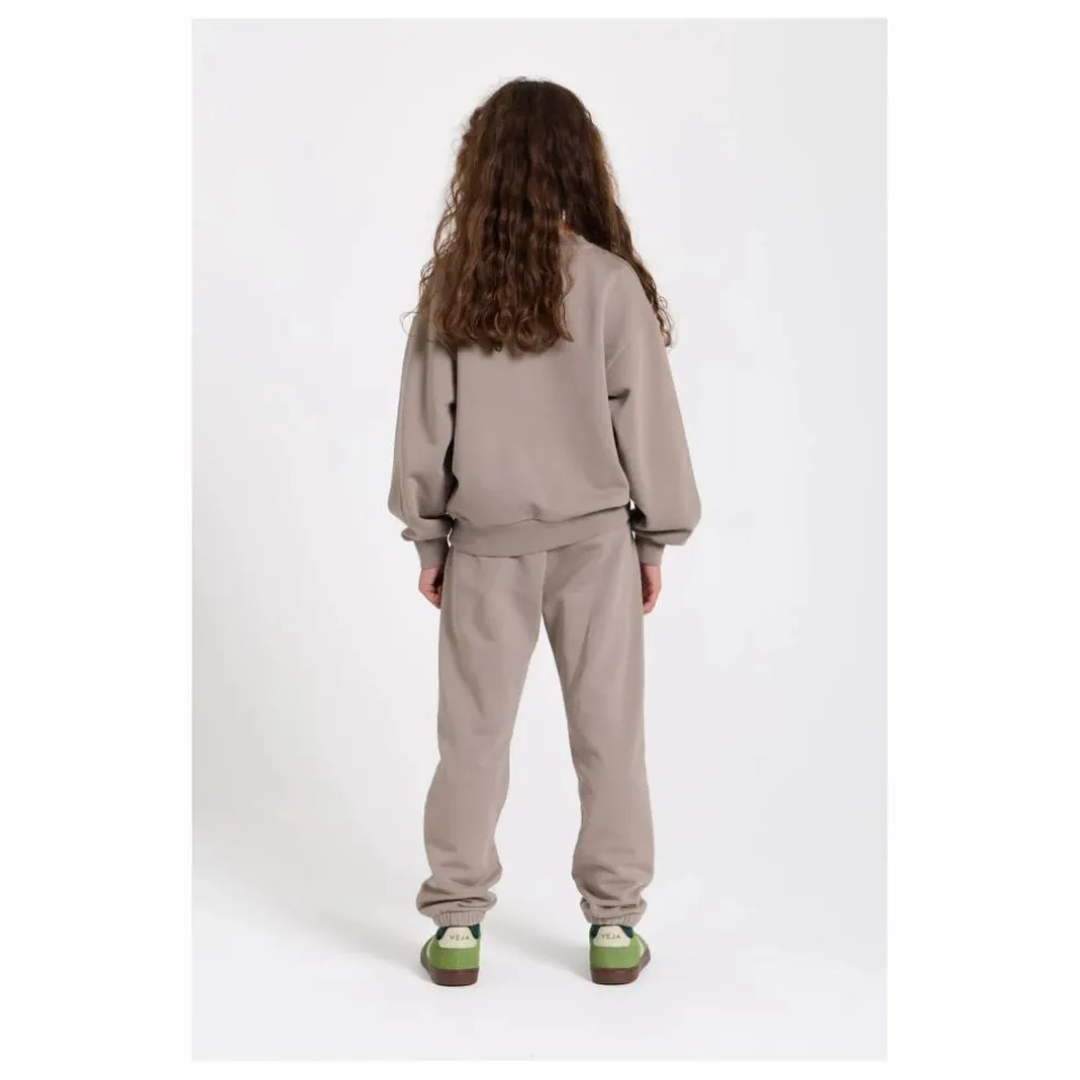 Jogger Kiwi Coton Bio | Gris taupe
