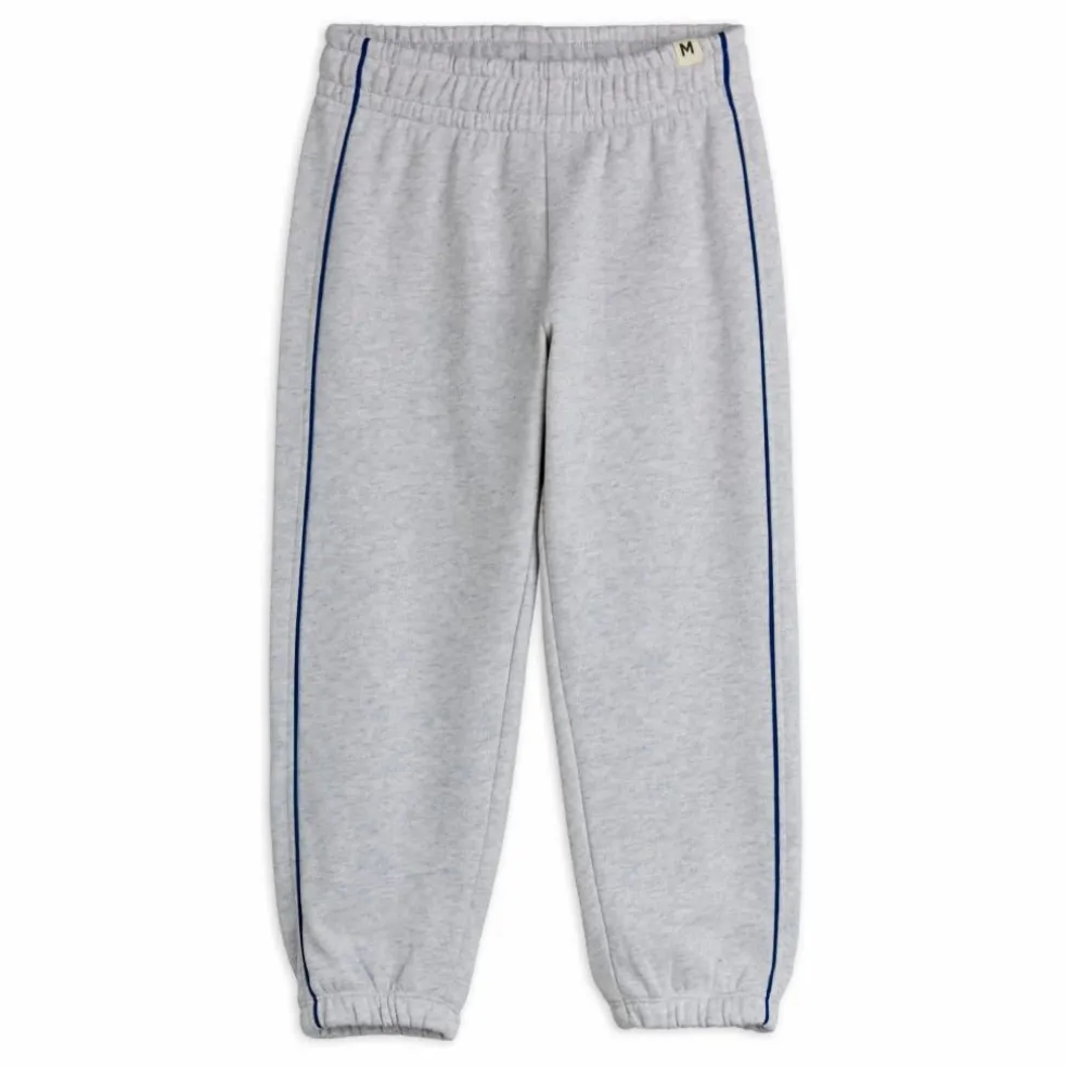 Jogger Liseré Coton Bio | Gris chiné