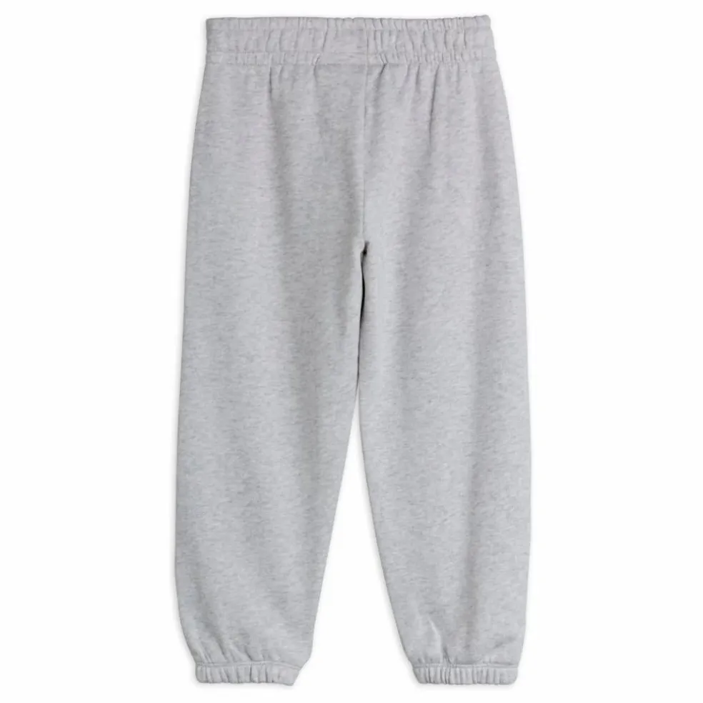 Jogger Liseré Coton Bio | Gris chiné