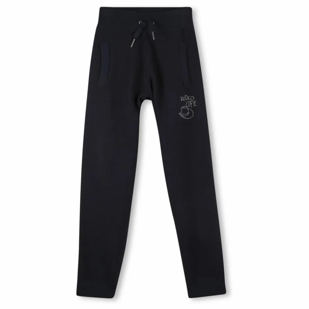 Jogger Logo Brodé | Bleu marine