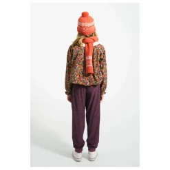 Jogger Léopard Eponge Coton Bio | Aubergine