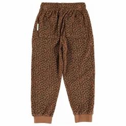 Jogger Léopard Eponge Coton Bio | Brun
