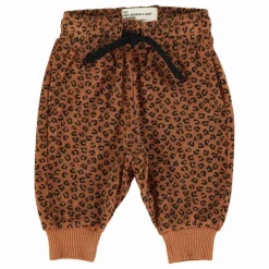 Jogger Léopard Eponge Coton Bio | Brun
