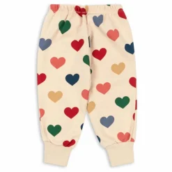 Jogger Lou Bon Cœur Coton Bio | Crème