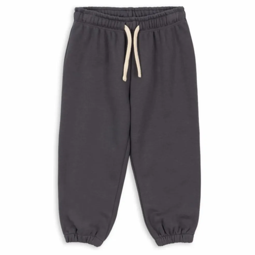 Jogger Lou Coton Bio | Gris anthracite