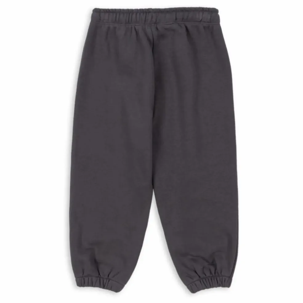 Jogger Lou Coton Bio | Gris anthracite