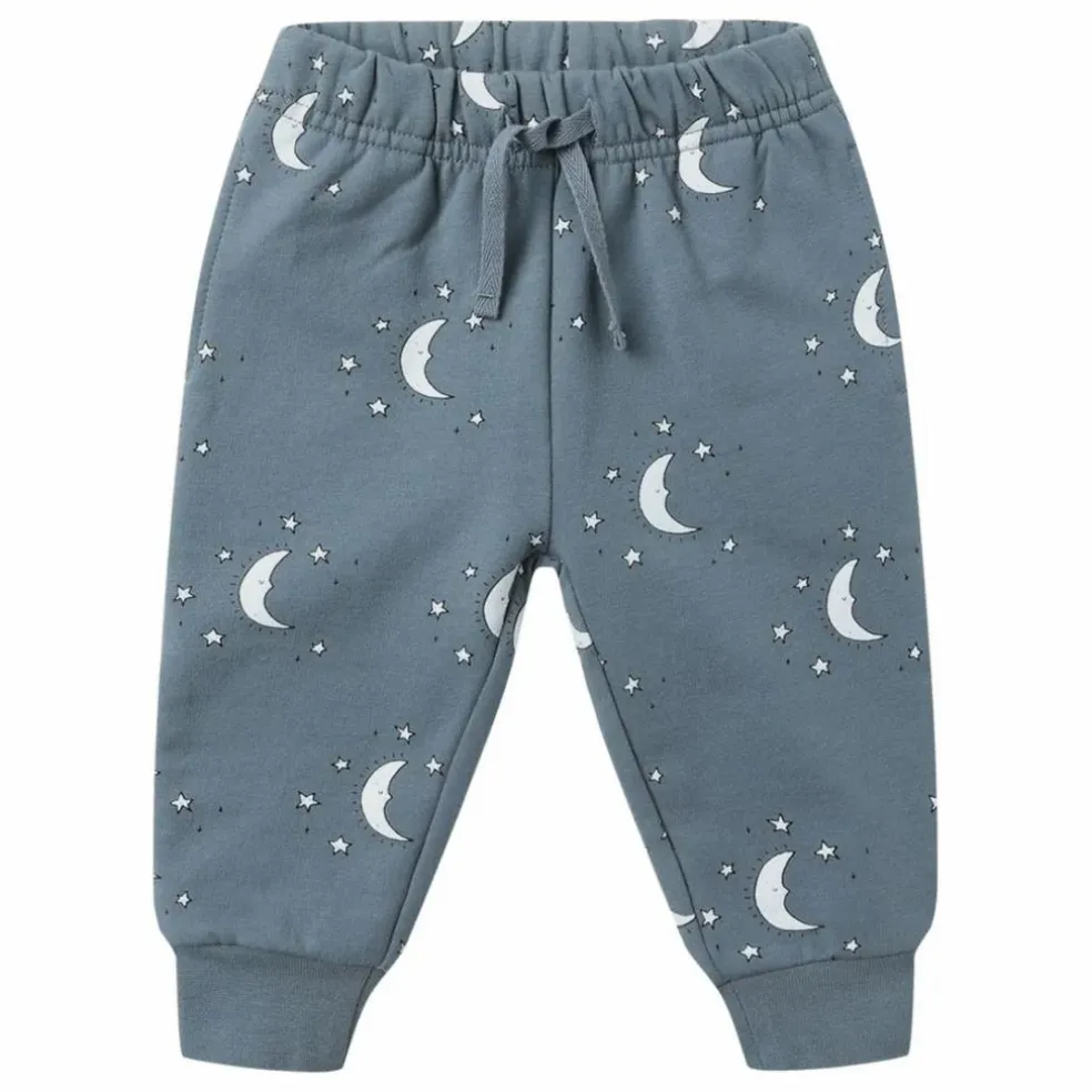 Jogger Lunes Coton Bio | Bleu gris
