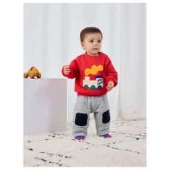 Jogger Matelassé | Gris chiné