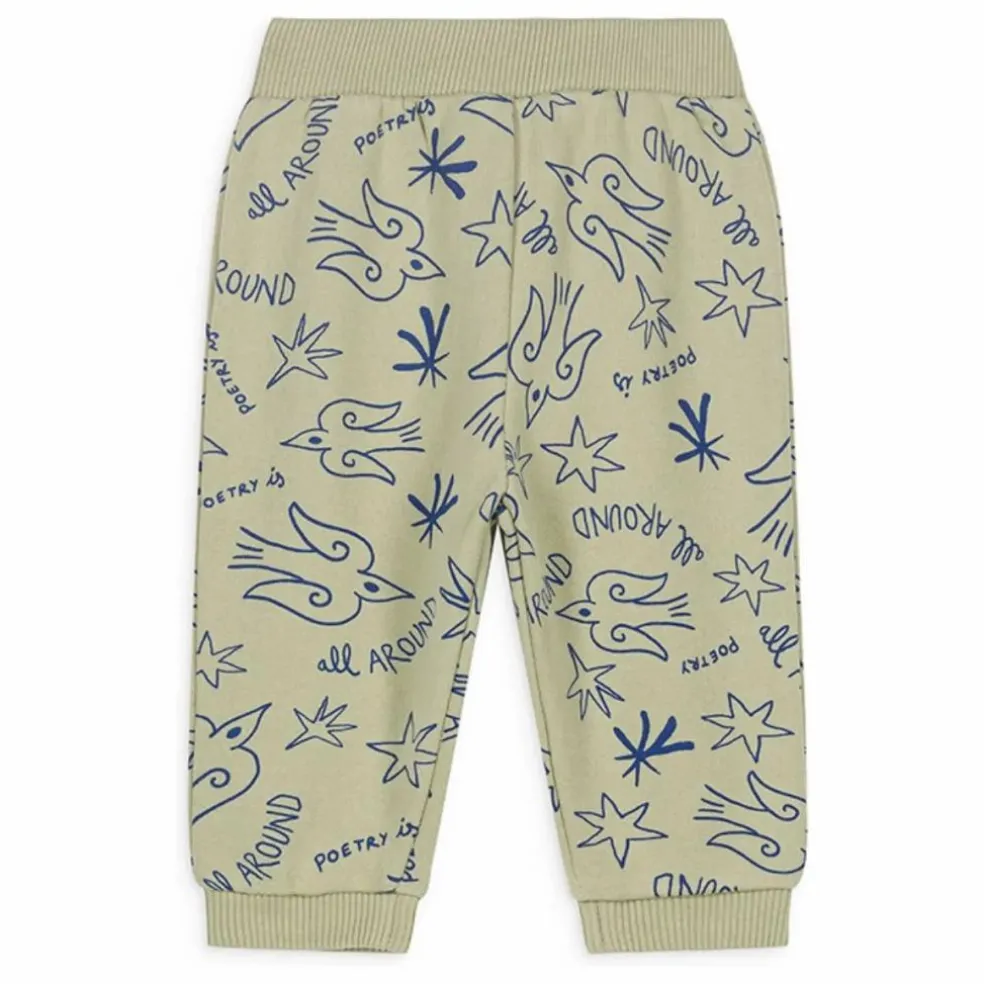 Jogger Milan Life is Poetry Bébé | Sauge
