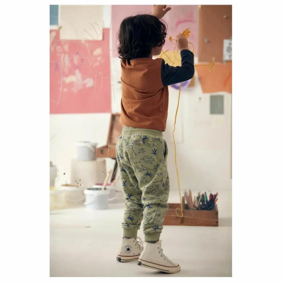 Jogger Milan Life is Poetry Bébé | Sauge