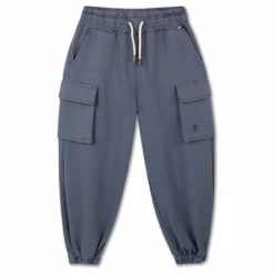 Jogger Molleton Bio Cargo | Gris anthracite