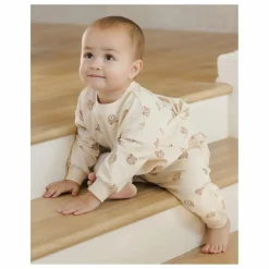 Jogger Ours Coton Bio | Ecru