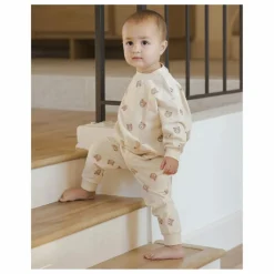 Jogger Ours Coton Bio | Ecru