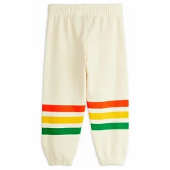 Jogger Ours Rayures Coton Bio | Ecru