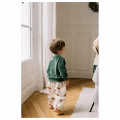 Jogger Porgy Noël Coton Bio | Ecru
