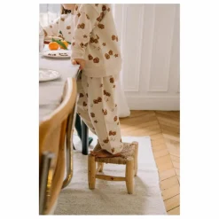 Jogger Porgy Noël Coton Bio | Ecru