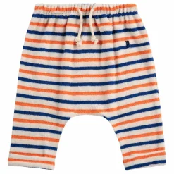 Jogger Rayure Eponge | Ecru