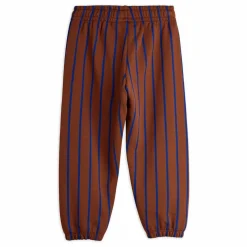 Jogger Rayures Coton Bio | Marron