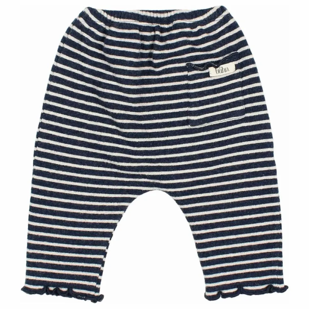 Jogger Rayures Soft | Bleu marine