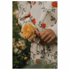 Jogger Roses Coton Bio | Ecru