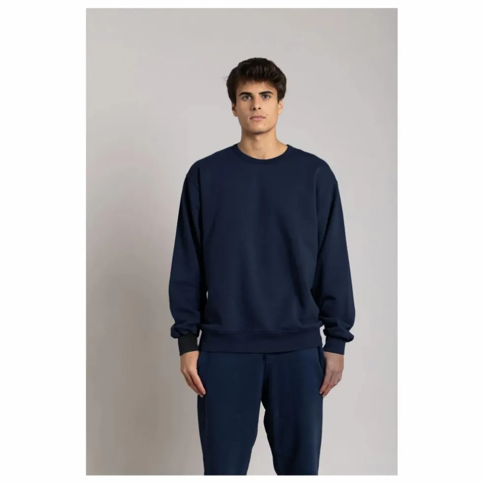 Jogger Shuffle Coton Bio | Bleu marine