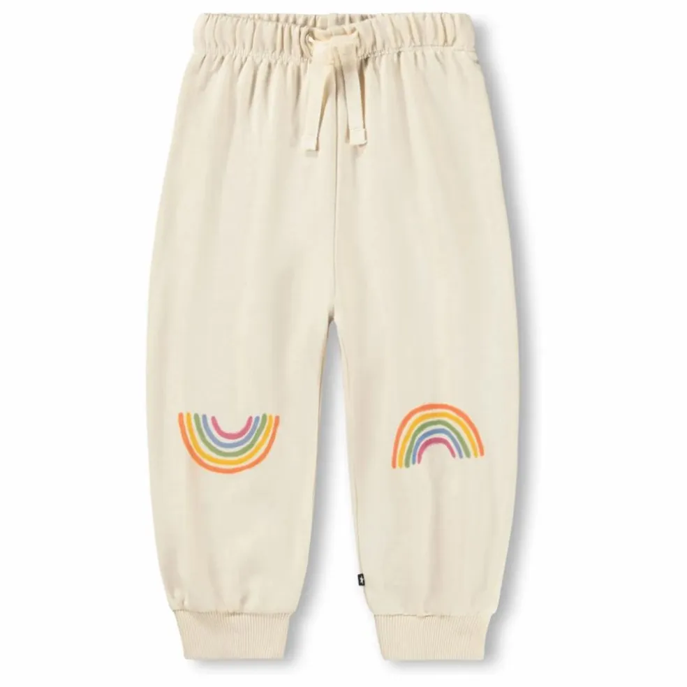 Jogger Simeon Arcs-en-ciel Coton Bio | Ecru