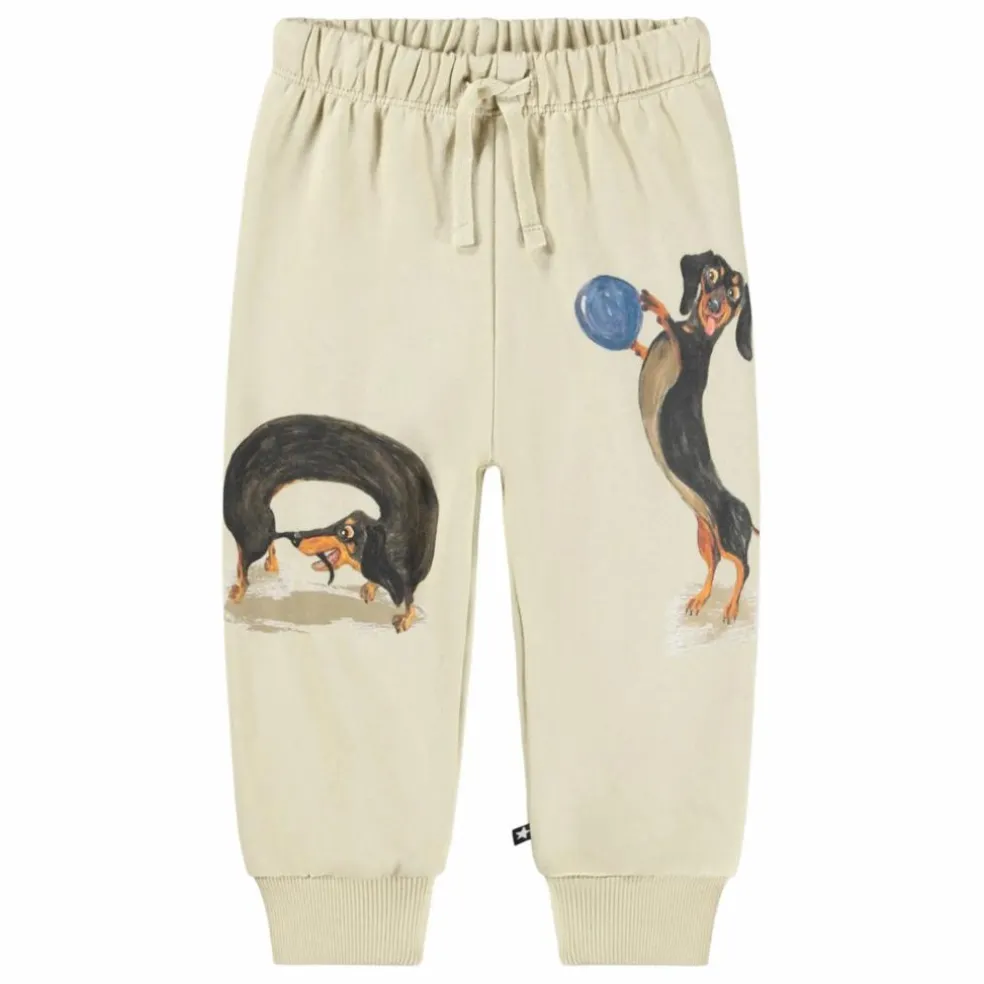 Jogger Simeon Dog Play Coton Bio | Ecru