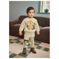 Jogger Simeon Dog Play Coton Bio | Ecru