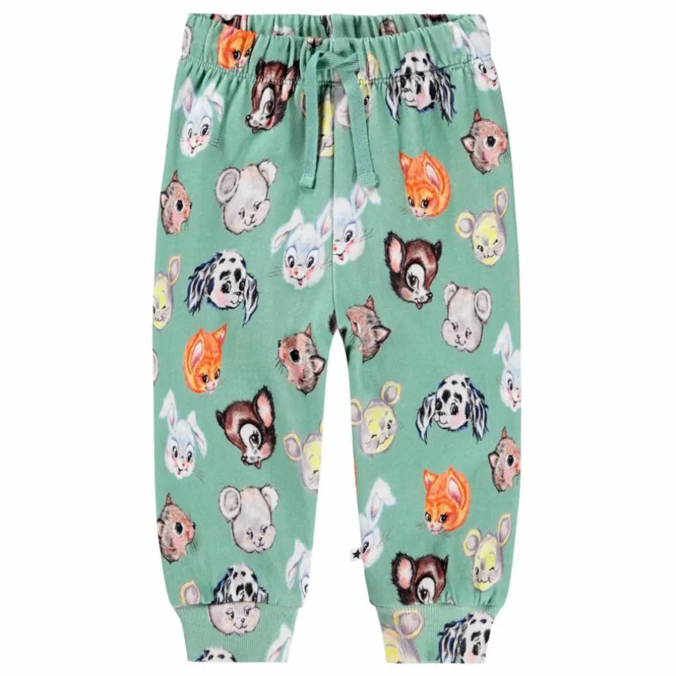 Jogger Simeon Itty Bitty Coton Bio | Vert