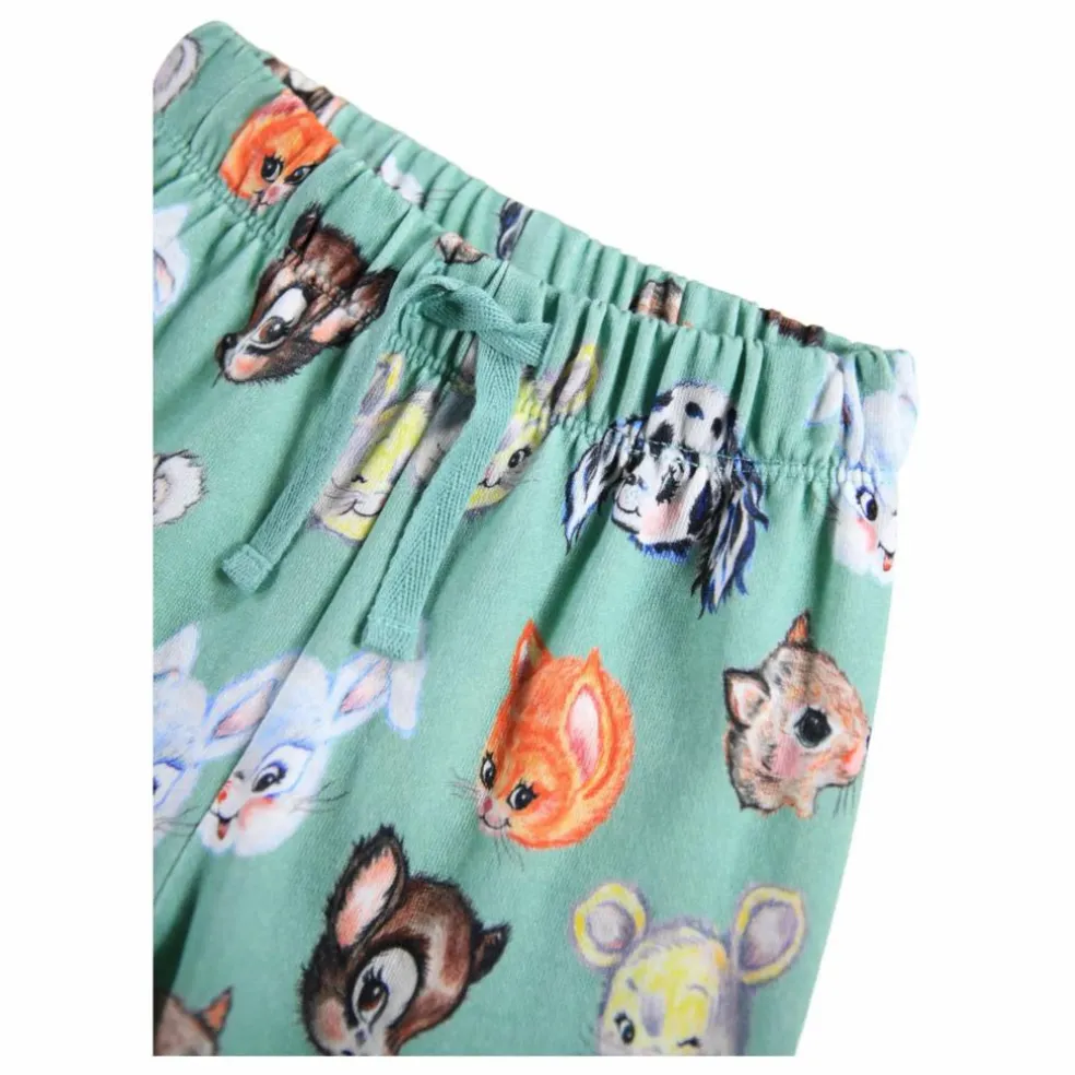 Jogger Simeon Itty Bitty Coton Bio | Vert