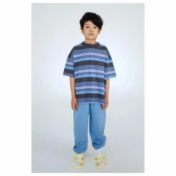 Jogger Slim Coton Bio | Bleu ciel