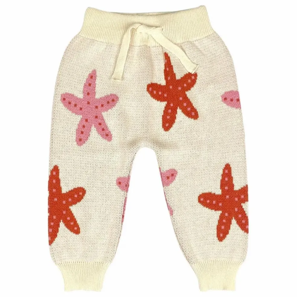 Jogger Starfish Dance Coton Bio | Ecru