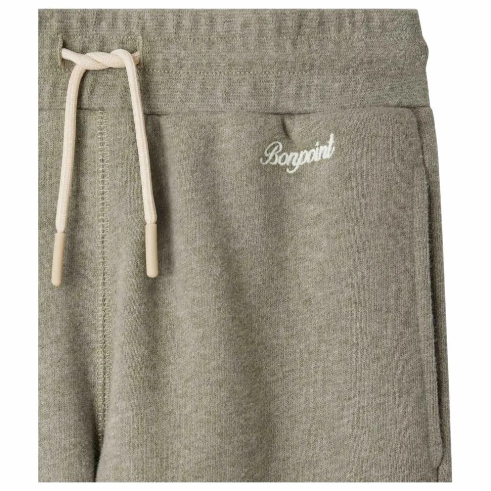 Jogger Tidji Molleton Coton Bio | Vert céladon