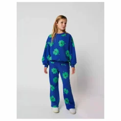Jogger Trèfles Coton Bio | Bleu