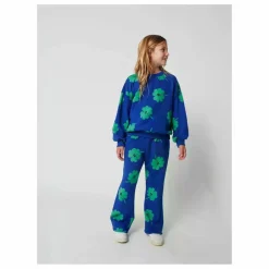 Jogger Trèfles Coton Bio | Bleu