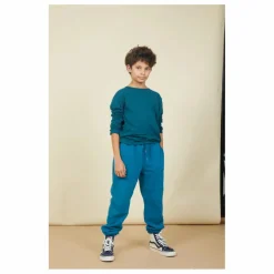 Jogging Slim Garçon Coton Bio | Bleu azur