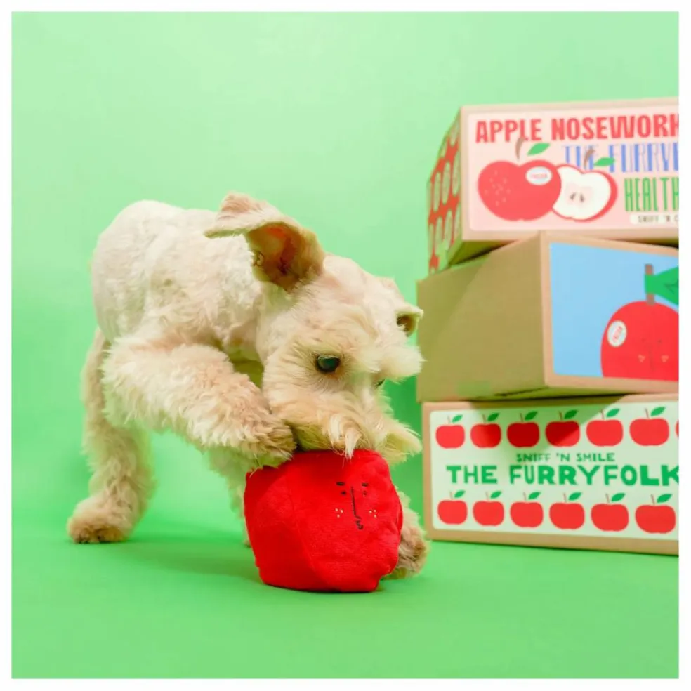 Jouet de fouille Apple | Rouge
