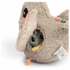 Jouet d'éveil cache-cache Clucky | Sable