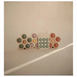 Jouet pop it en silicone | Vert