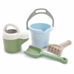 Jouets de plage en bioplastique - Set 4 | Vert