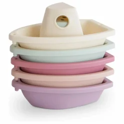 Jouets pour le bain Bateaux - Set de 5 | Rose